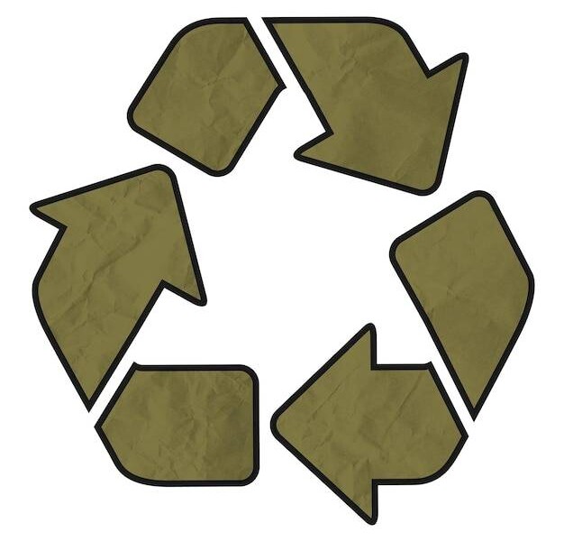 Co oznaczają strzałki na symbolu recyklingu?