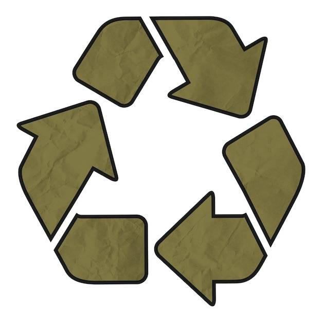 Co oznaczają strzałki na symbolu recyklingu?