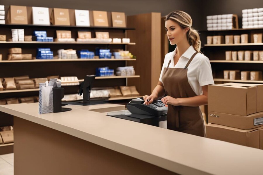 Jak ewidencjonować sprzedaż reklamówek w sklepie?